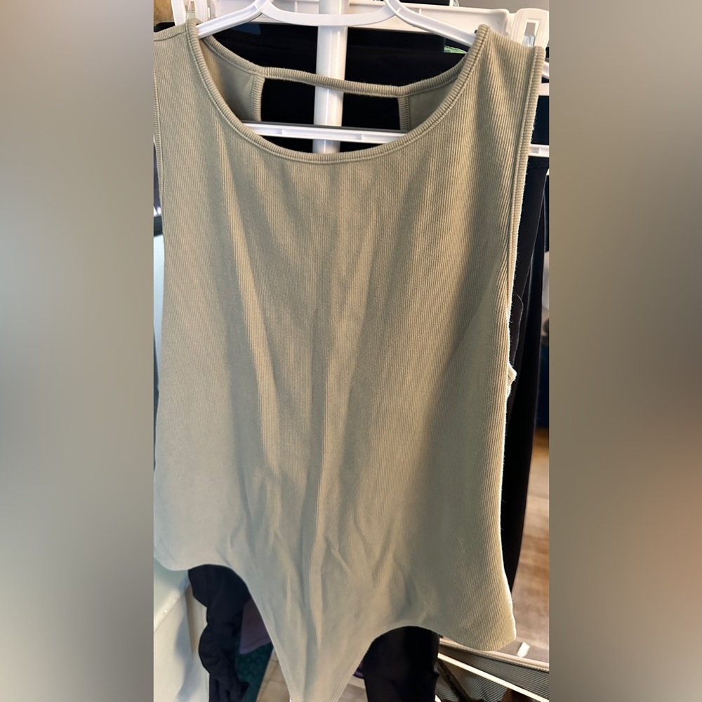 American Eagle Body Suite Square Open Back size XXL